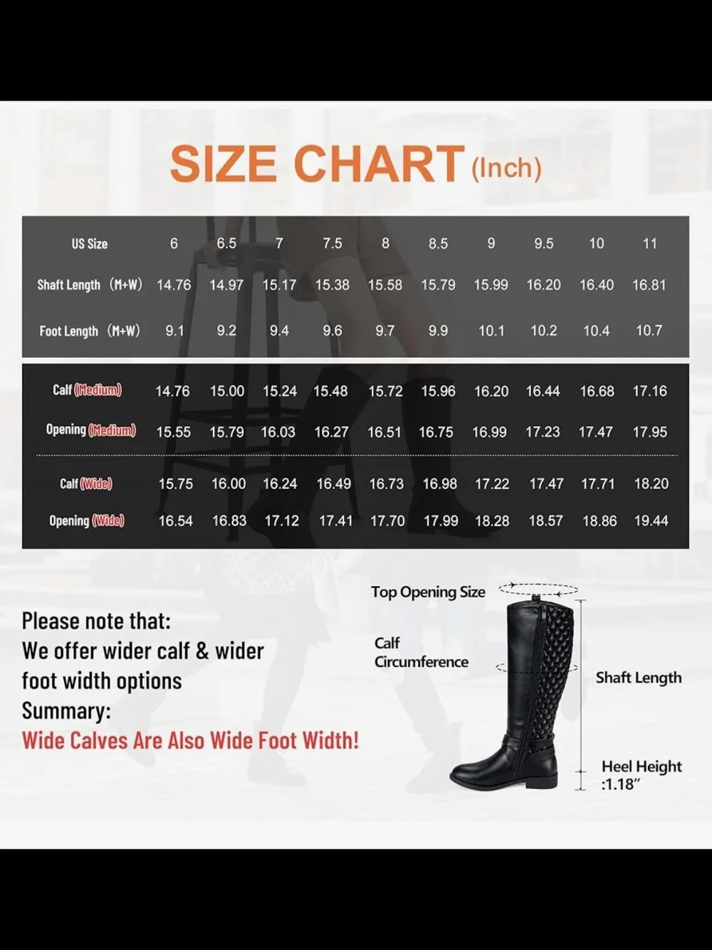 Vepose Black Over-the-Knee Riding Boots
